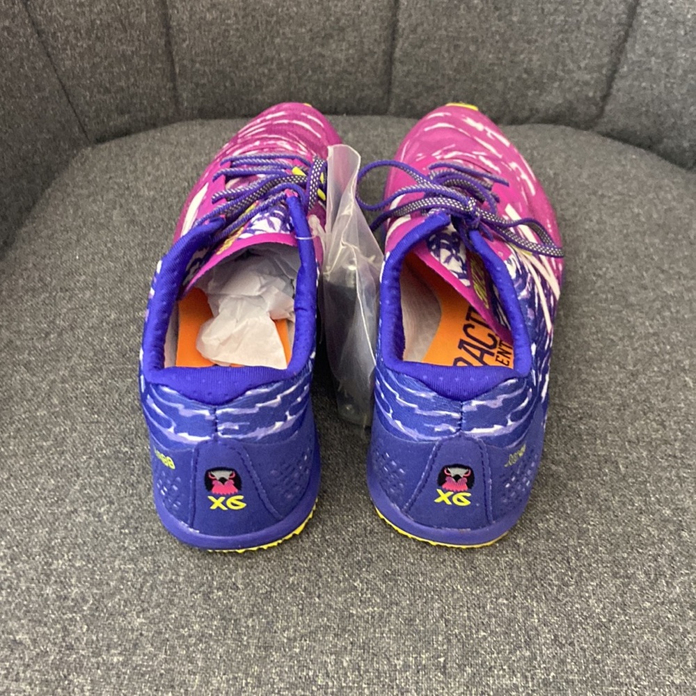 NEW BALANCE “ Sarava” Cross Country 
Multi-Colored Spiked Athletic Shoe Size 8.5 - Picture 4 of 6